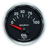 2-1/16" OIL PRESSURE, 0-100 PSI, GS